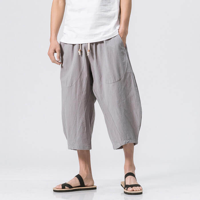 Deshimasu Cropped Pants