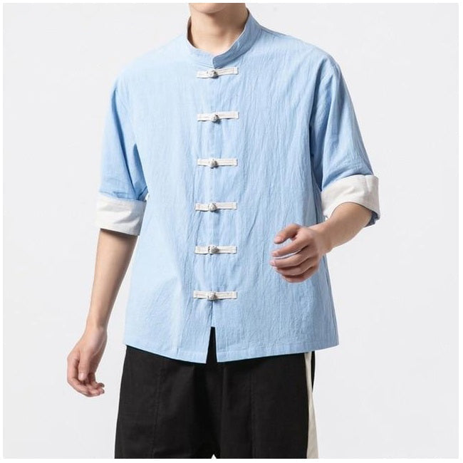 Karate Short Sleeve Cardi-Shirt